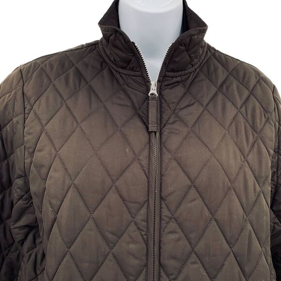 Land's End Quilted Jacket Coat Sz. S - Picture 5 of 15
